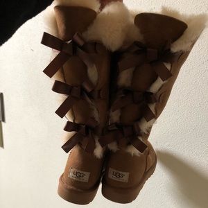 Never Worn Ugg Bailey Bow Tall Boots